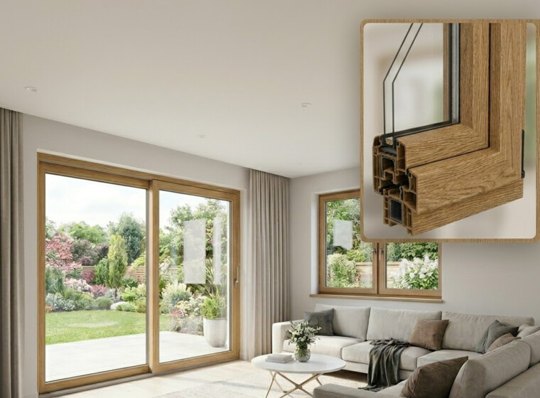 Nowoczesne okna w kolorze dębu – Turner Oak Malt | Dlaczego są tak popularne?